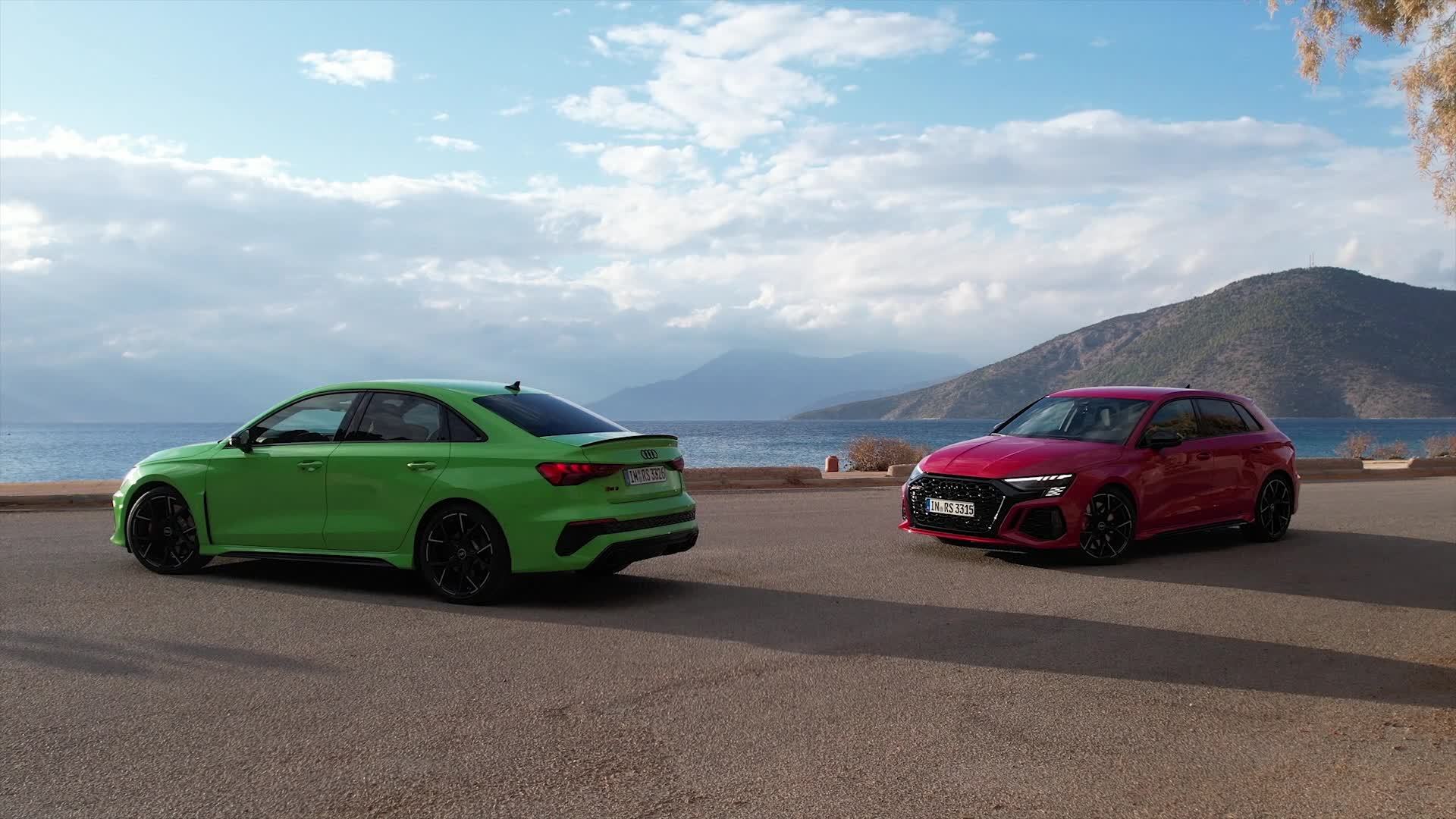 High-performance redefined: Audi RS 3 Sportback and RS 3 Sedan