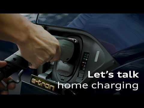Let's talk home charging | Audi e-tron