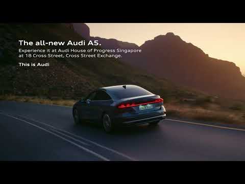 A real game changer. The all-new Audi A5